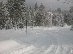 Significant snow in the Sierra